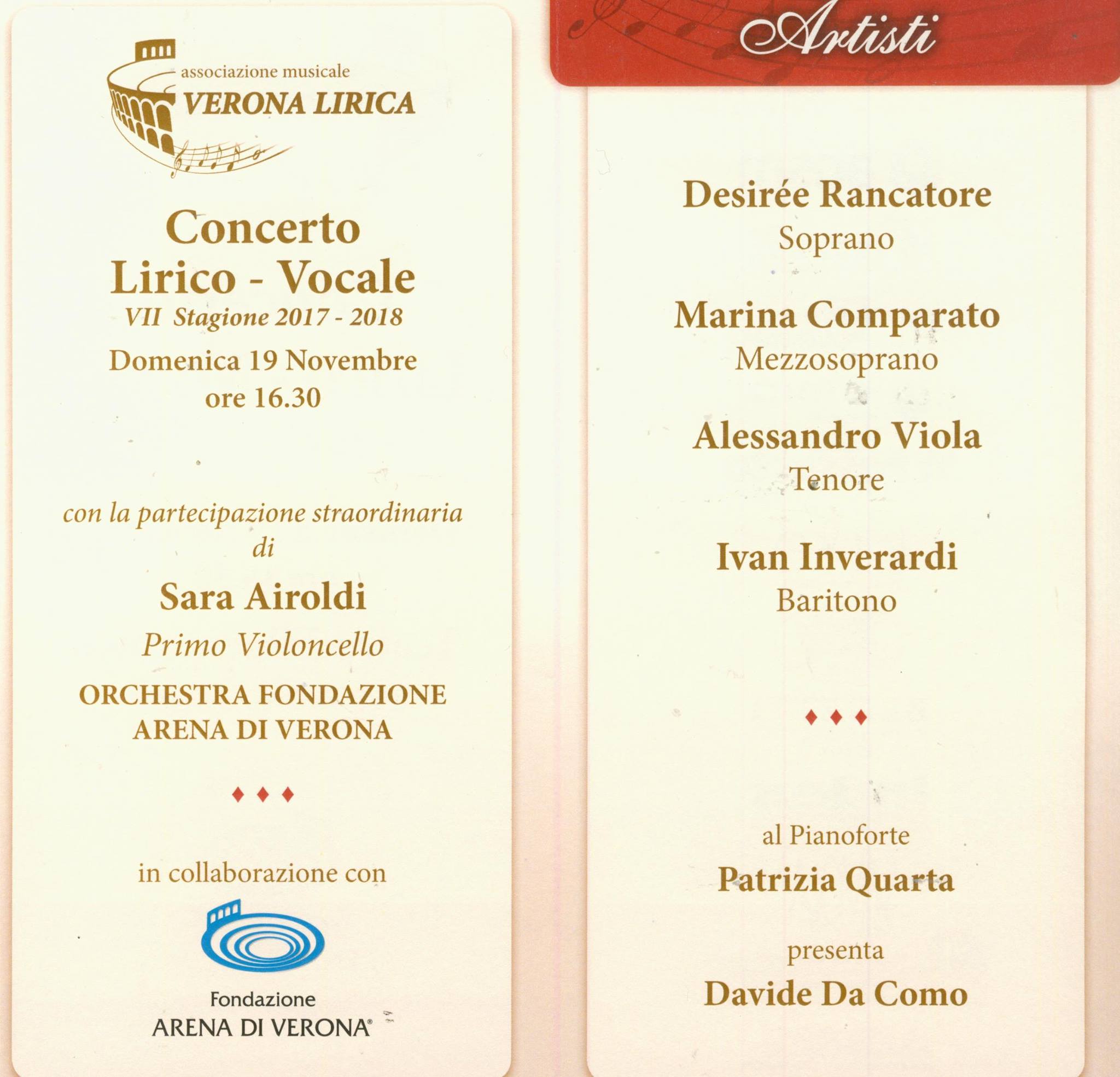 Recensione Concerto del 10 dicembre 2019